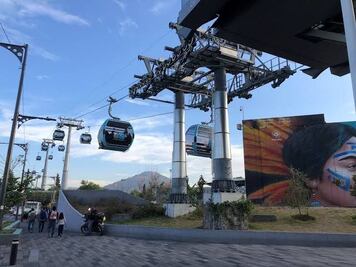 ¿Cómo llegar desde Puebla al Cablebús de Chapultepec?