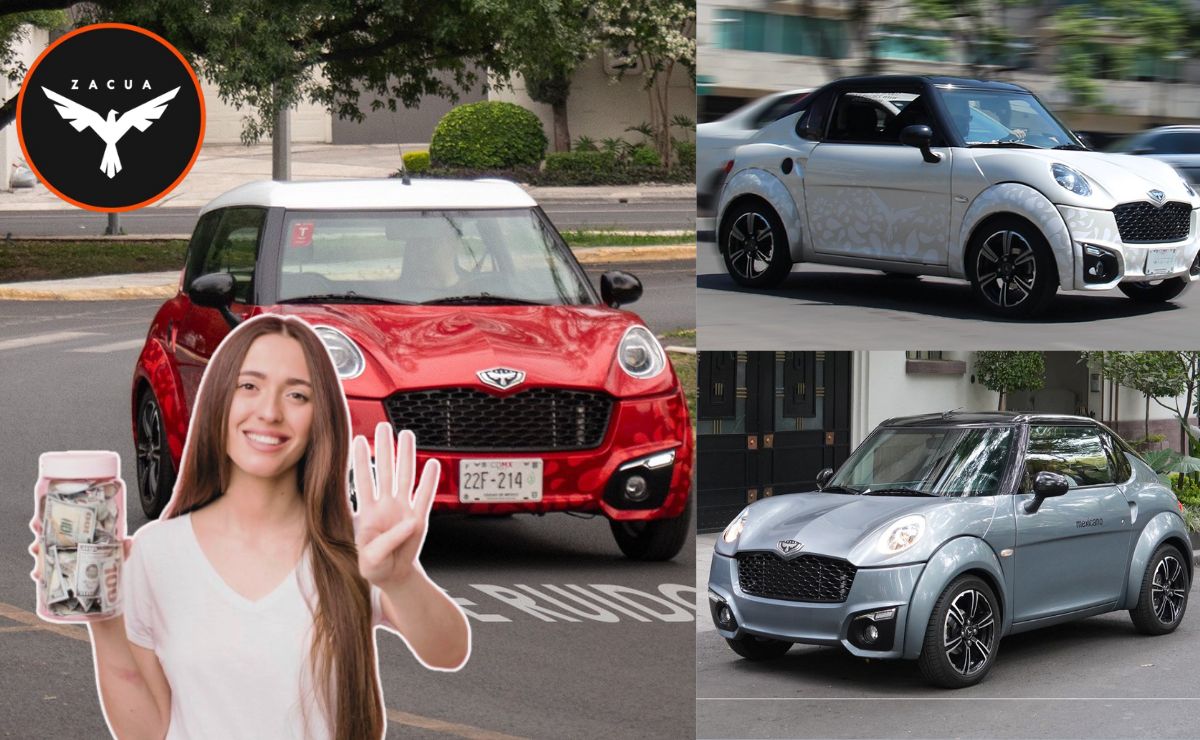 Cuánto cuesta un Zacua 2025, el primer auto eléctrico mexicano