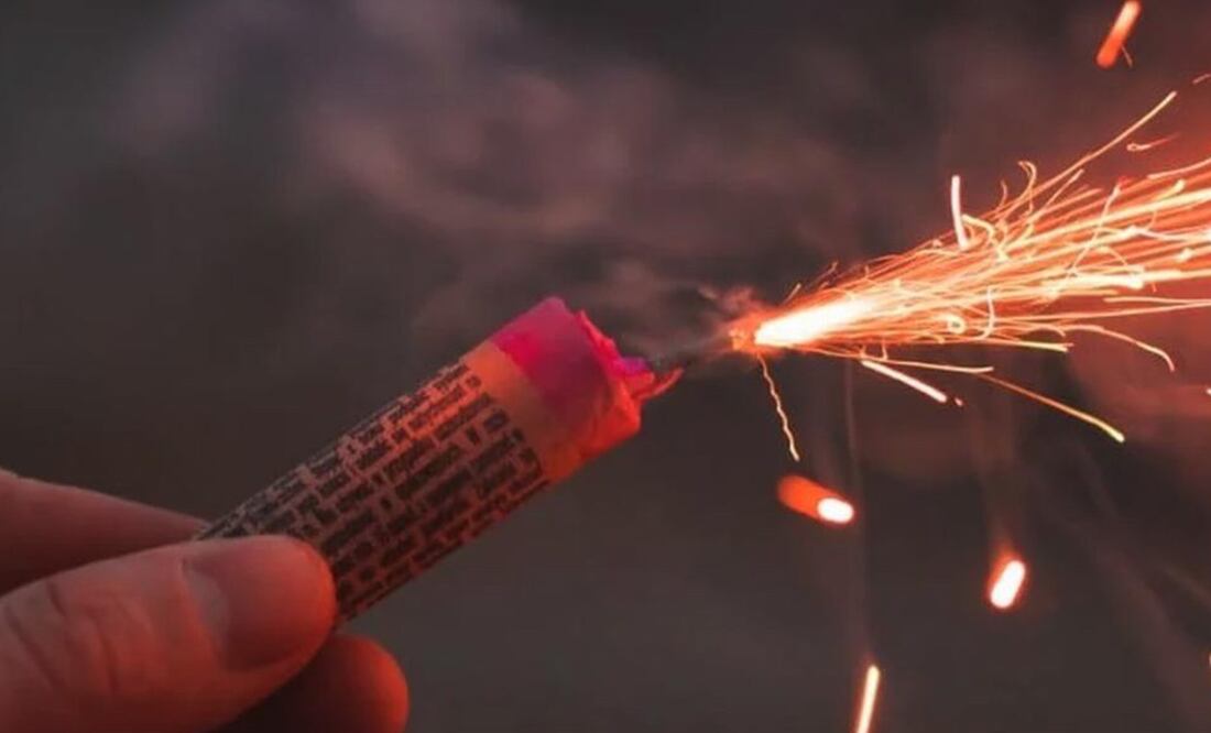 La quema de pirotecnia solo se permite con el permiso de la Secretaría de la Defensa Nacional y Protección Civil | Foto: Especial