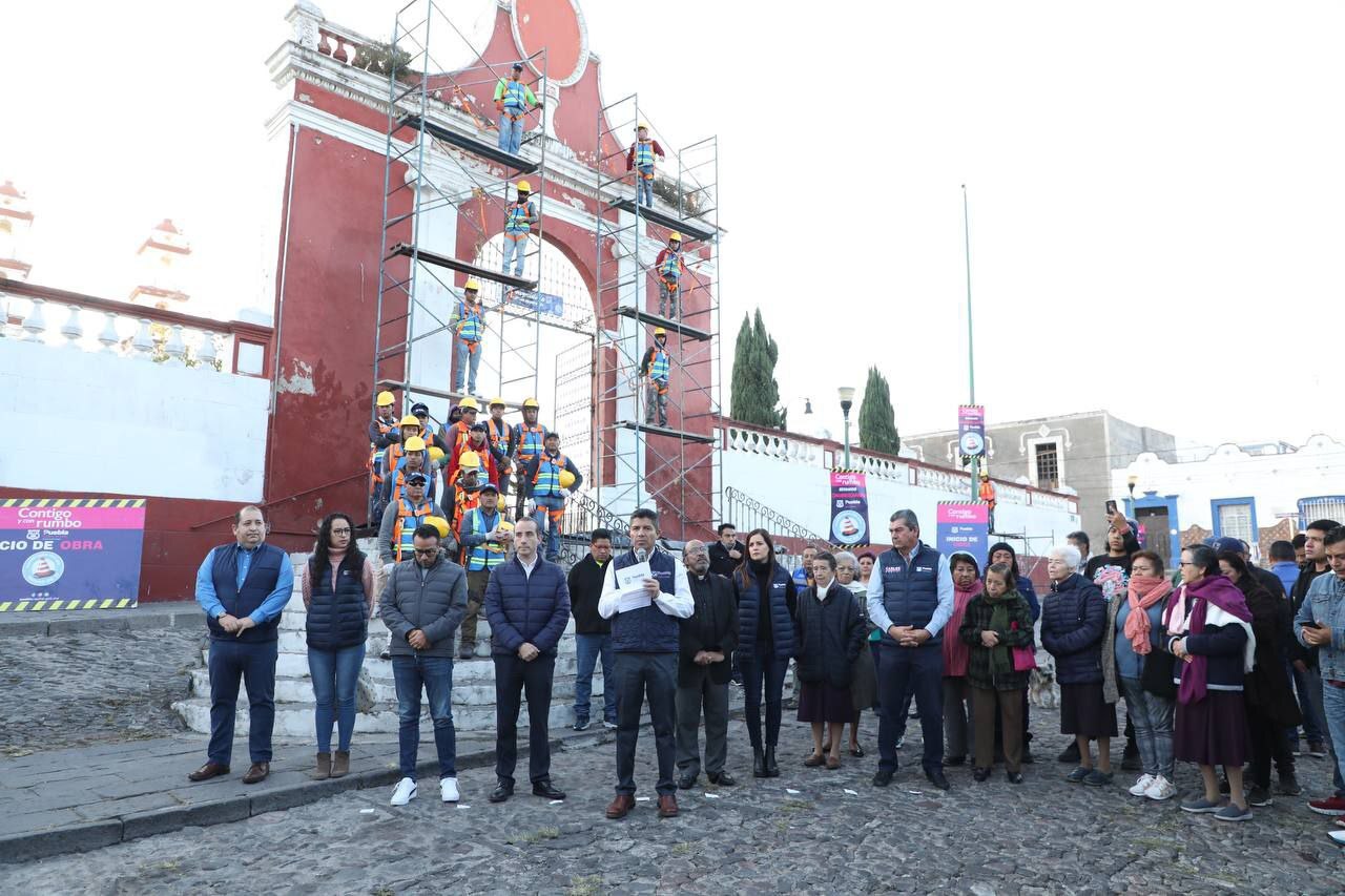 El Barrio de Analco tendrá varios trabajos de rehabilitación | Fotos Ayuntamiento de Puebla