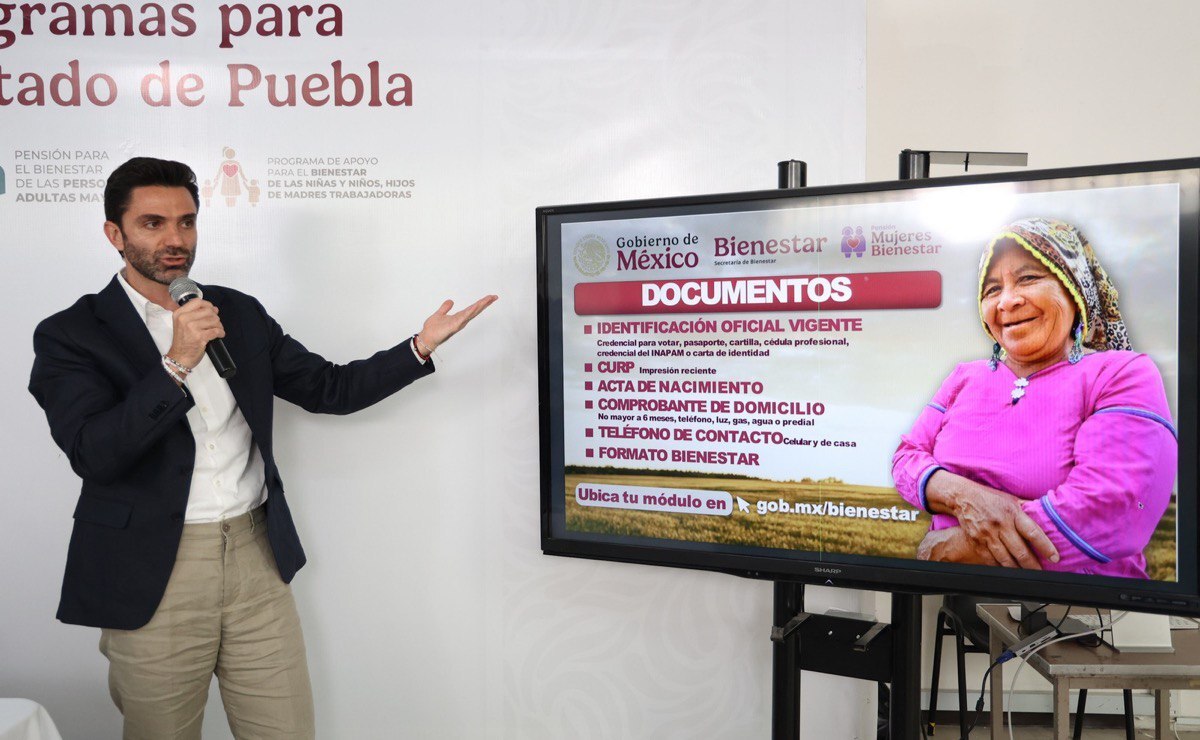 Mujeres de 60 a 64 años en Puebla recibirán Pensión Bienestar en esta fecha