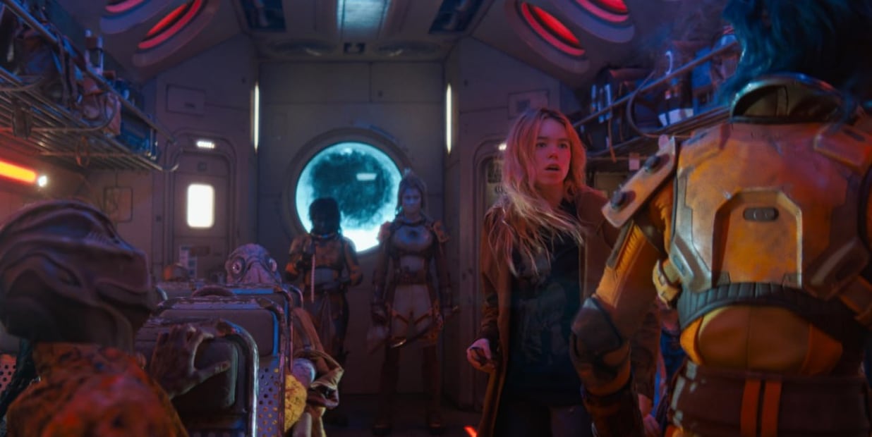 El maquillaje y el diseño de vestuario es lo más destacable dentro del filme, pero su versión del espacio es demasiado similar a la de "Guardianes de la Galaxia" | Foto: DC Studios