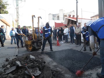 Arranca sexta etapa de bacheo en la ciudad de Puebla