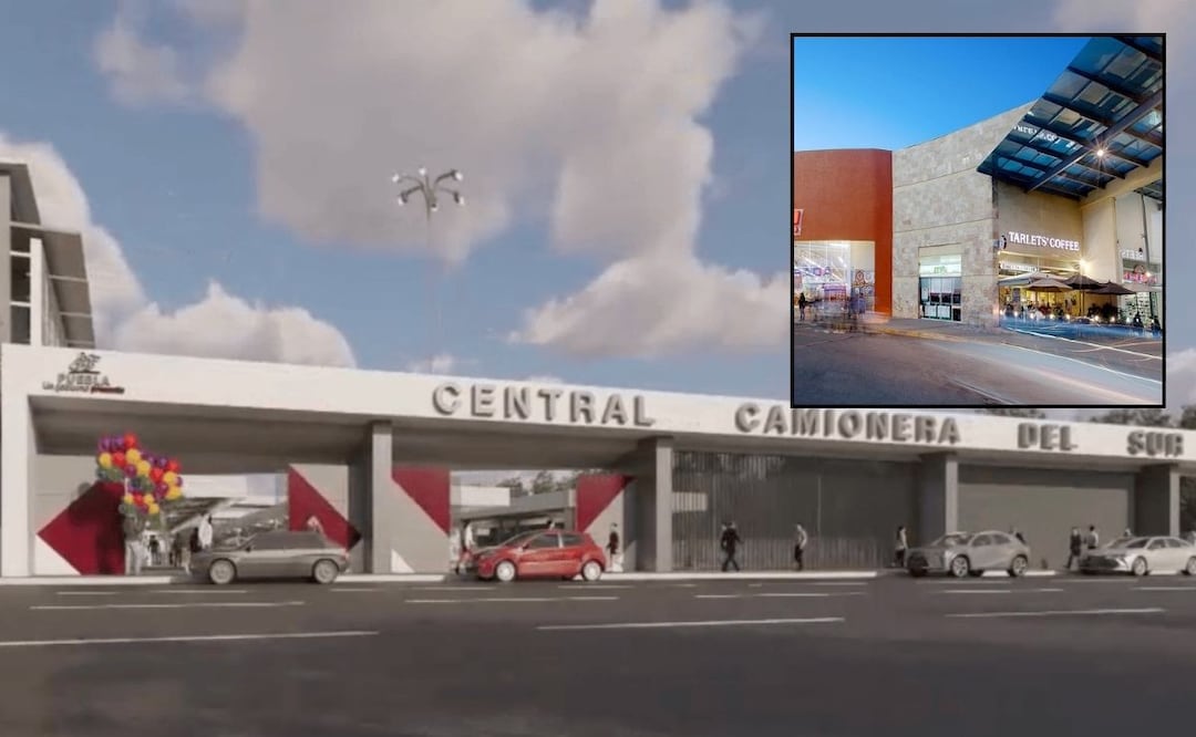 Alrededor de la nueva Central Camionera del Sur de Puebla hay servicios | Foto: Gobierno del Estado / Cruz del Sur