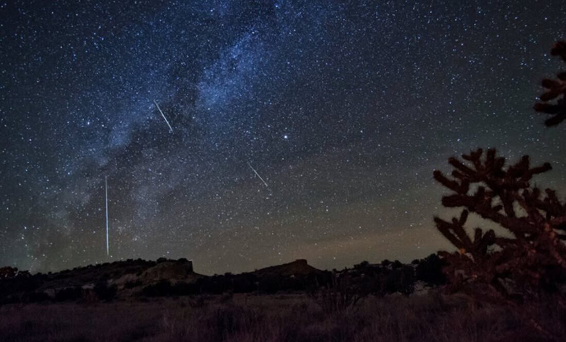 La lluvia de meteoros dracónidas es un fenómeno astronómico | Foto: NASA