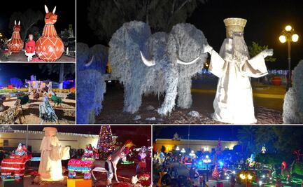 Nacimiento Monumental con más de 100 piezas de 3.5 metros de altura se exhibe en Huaquechula