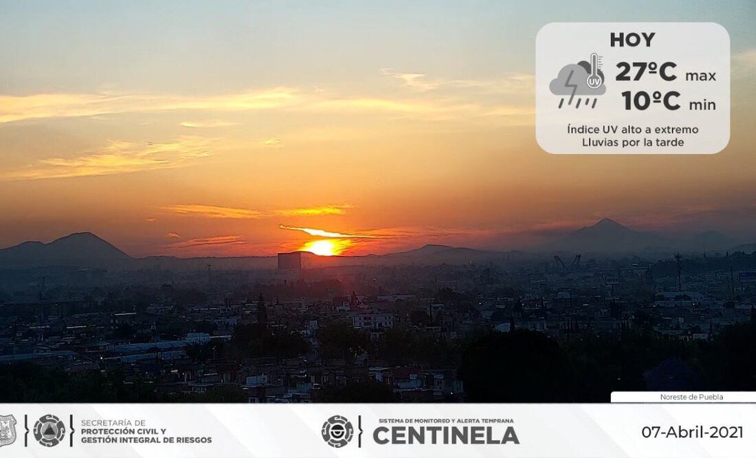 FOTO: Protección Civil Municipal Puebla