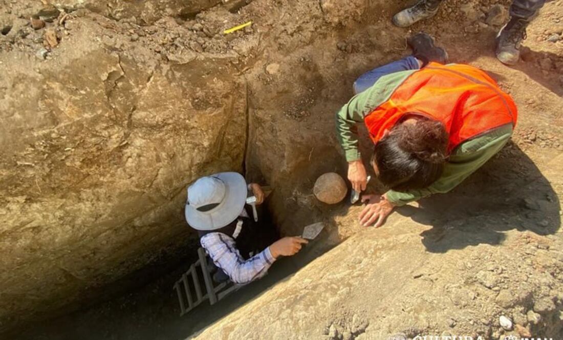 El INAH brindó avances de la investigación de los descubrimientos prehispánicos de San Andrés Cholula | Foto: INAH