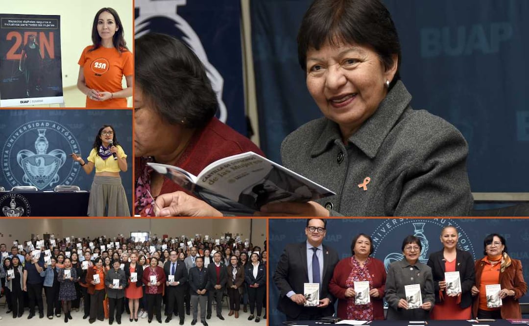 Lilia Cedillo subrayó el compromiso de la BUAP con la igualdad de género | Foto: Buap