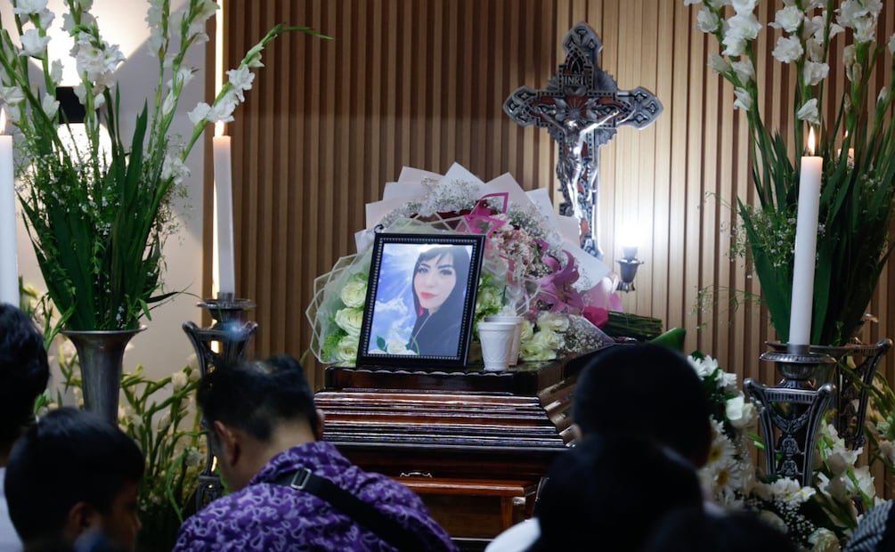 Despiden en Huauchinango a Blanca Adriana entre lágrimas, rezos y exigencias de justicia I Foto: EsImagen