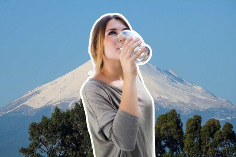 Pobladores cercanos a los manantiales del Popocatépetl consumen su agua | Foto: EsImagen / Freepik
