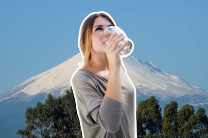 ¿Es cierto que el volcán Popocatépetl tiene agua para beber?