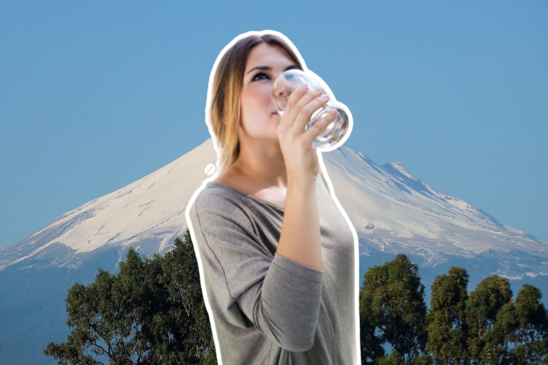 Pobladores cercanos a los manantiales del Popocatépetl consumen su agua | Foto: EsImagen / Freepik