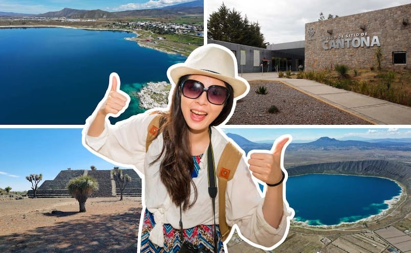 No es Pueblo Mágico, pero tiene Cantona y la Laguna de Alchichica, única en el mundo