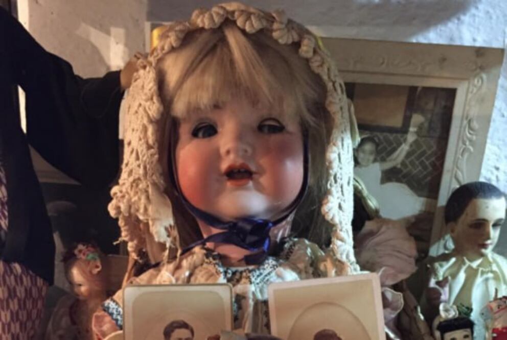 La muñeca Emma se encuentra en el Museo de la Bicicleta Antigua y el Objeto | Foto: Zona Siniestra Broshogun