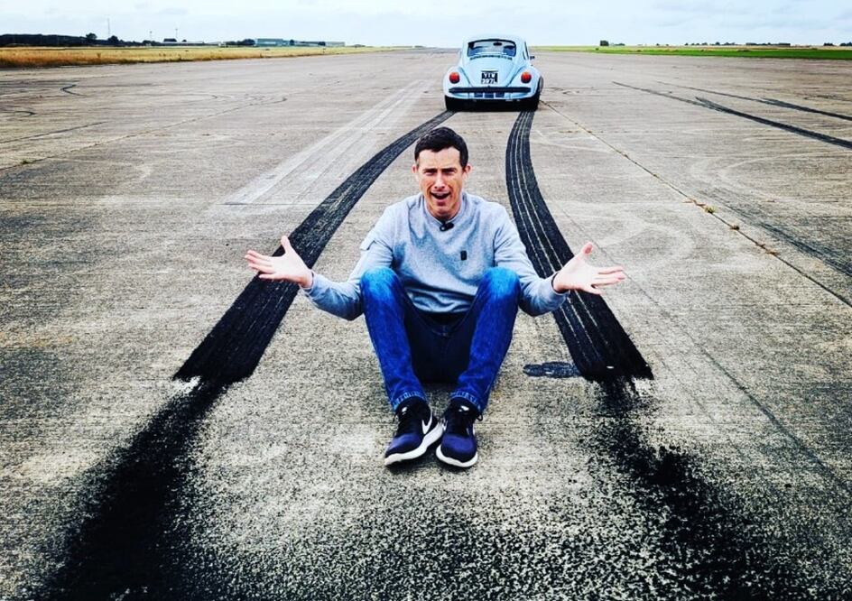 Vochito modificado con un motor eléctrico / Foto: IG: @matwatsoncars