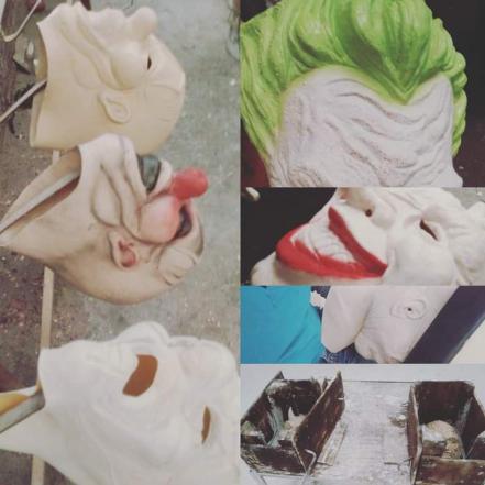 Monstermanía, la fábrica de máscaras de terror de Yehualtepec