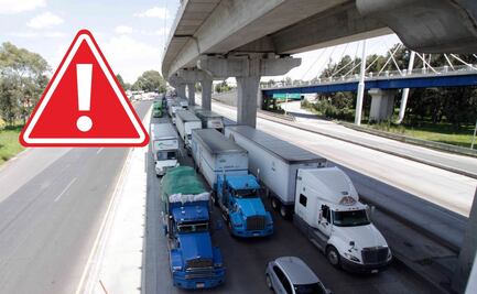 Alertan por cierres y afectaciones en la autopista México-Puebla: fechas, horarios y tramos