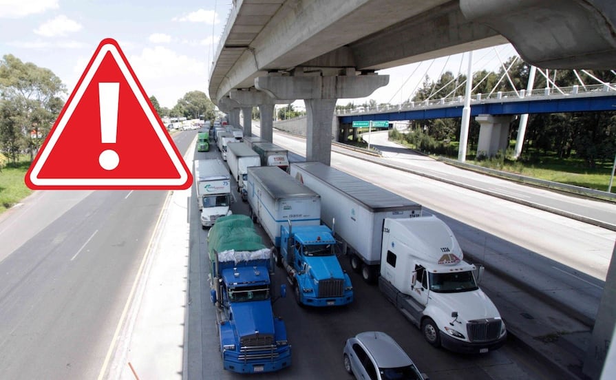 Alertan por cierres y afectaciones en la autopista México-Puebla: fechas, horarios y tramos