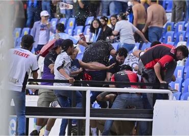 Club Puebla lamentó lo ocurrido en el partido entre Querétaro vs Atlas