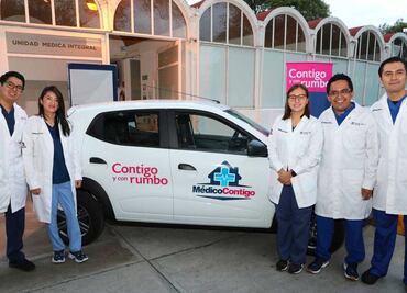Empresarios donan vehículo para el programa Médico Contigo