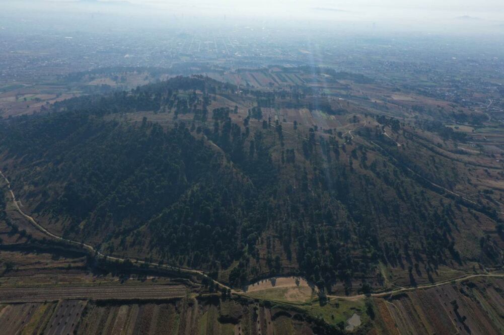 El cerro Zapotecas es un Área Natural Protegida en Puebla | Foto: EsImagen