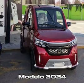 Auto eléctrico hecho en Puebla modelo 2024 ya se vende en todo México