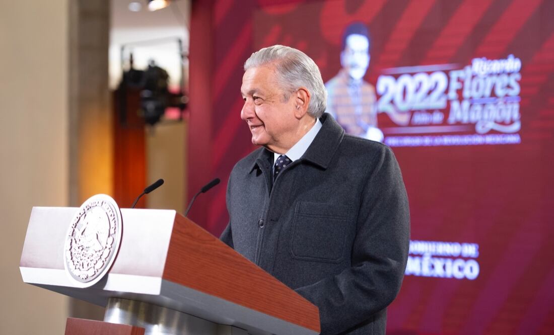 López Obrador regresó a Palacio Nacional tras recuperarse de Covid-19. Foto: Presidencia