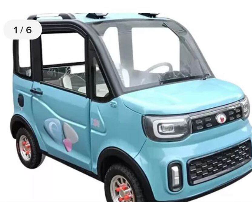 El precio del auto eléctrico Chang Li S1-Pro ronda en los 21 mil pesos | Foto Mercado Libre