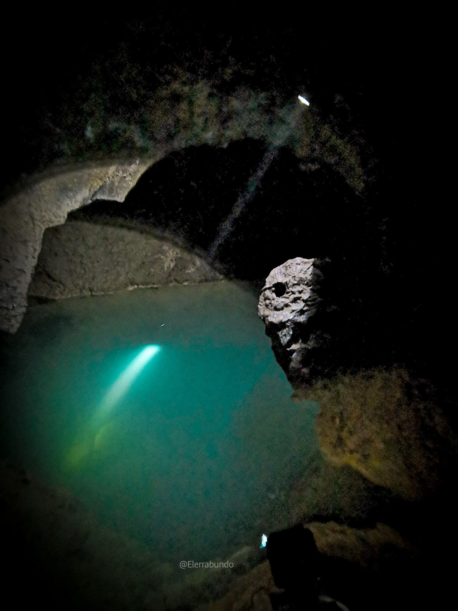 Este impresionante cenote color turquesa está en un Pueblo Mágico | Facebook El Errabundo