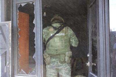 ESTRAGOS DE LA EXPLOSIÓN