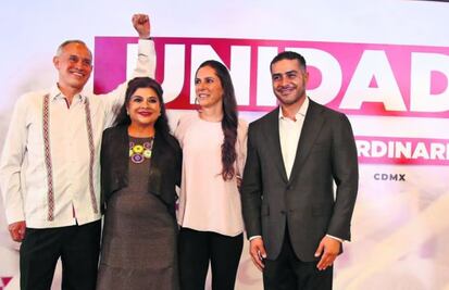 Morena ya eligió a sus 4 "corcholatas" para la CDMX