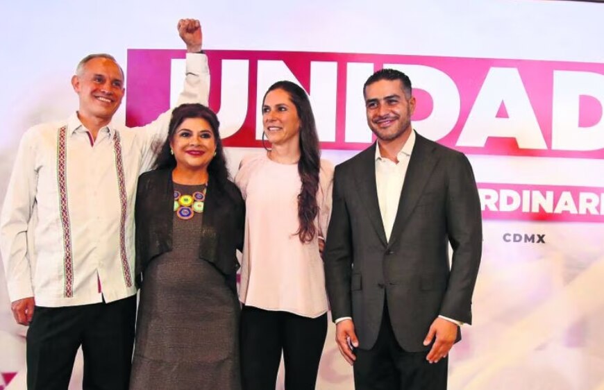 Morena ya eligió a sus 4 "corcholatas" para la CDMX