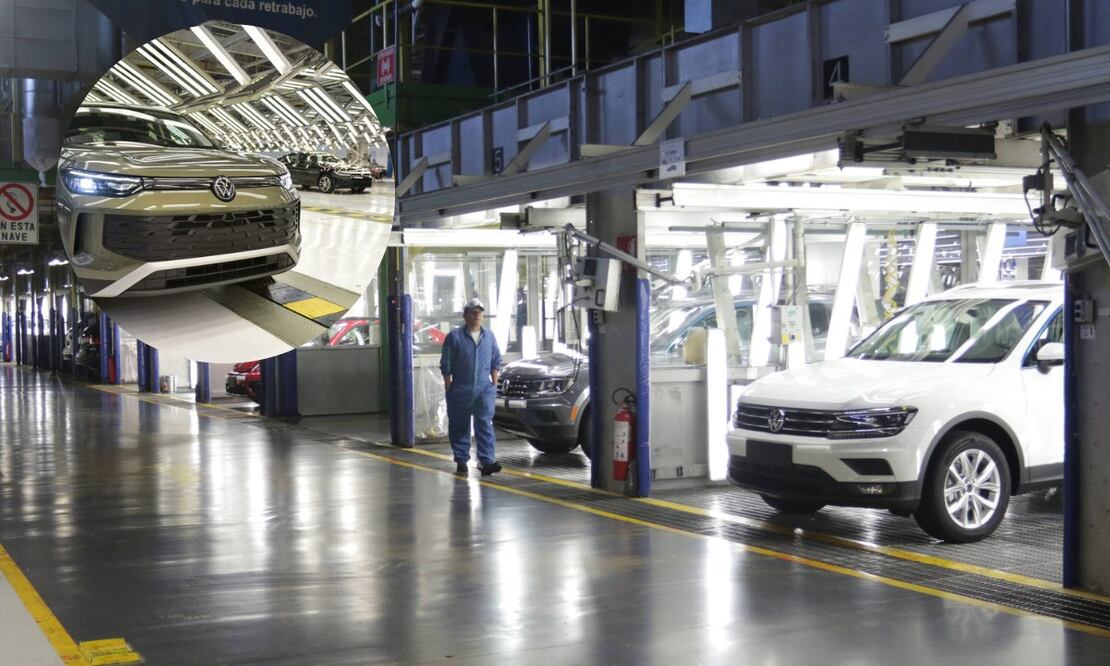 La Volkswagen está lista para fabricar la nueva Tiguan en Puebla / Foto: EsImagen / Redes Sociales