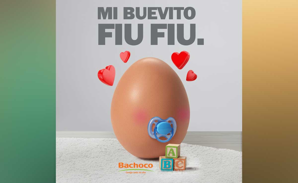Bachoco lo vuelve a hacer… se sube al trend de Mi Bebito Fiu Fiu