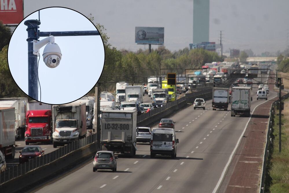 Se espera instalar cámaras en la autopista México-Puebla | Foto: EsImagen