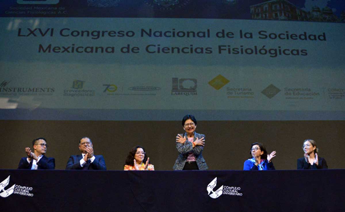 Congreso Nacional de Ciencias Fisiológicas es inaugurado por la rectora Lilia Cedillo