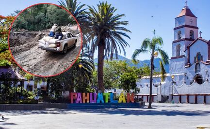 Sitios turísticos del Pueblo Mágico de Pahuatlán, afectados por lluvias y deslaves