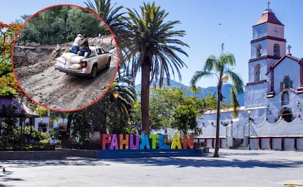 Sitios turísticos del Pueblo Mágico de Pahuatlán, afectados por lluvias y deslaves
