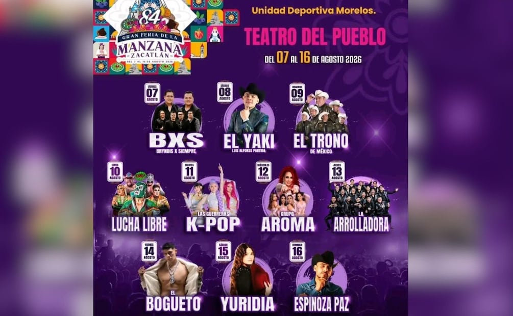 Foto: FB Feria de la Manzana Zacatlán