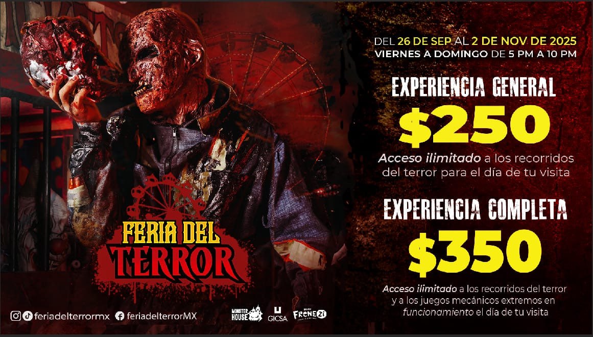 Foto: FB Feria del terror MX