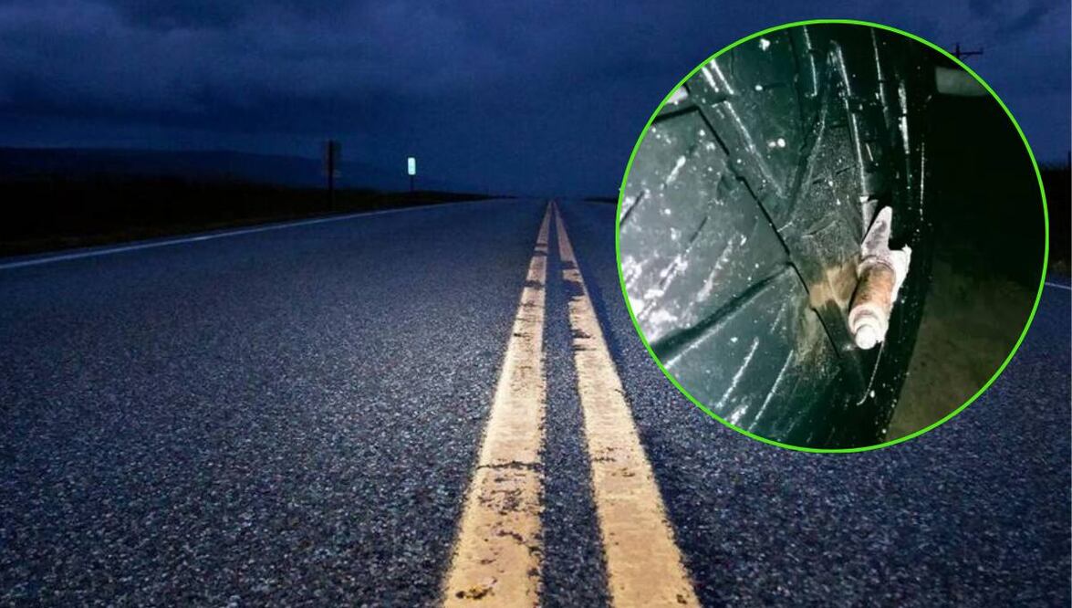 Asaltantes usan poncha llantas en la autopista México-Puebla |