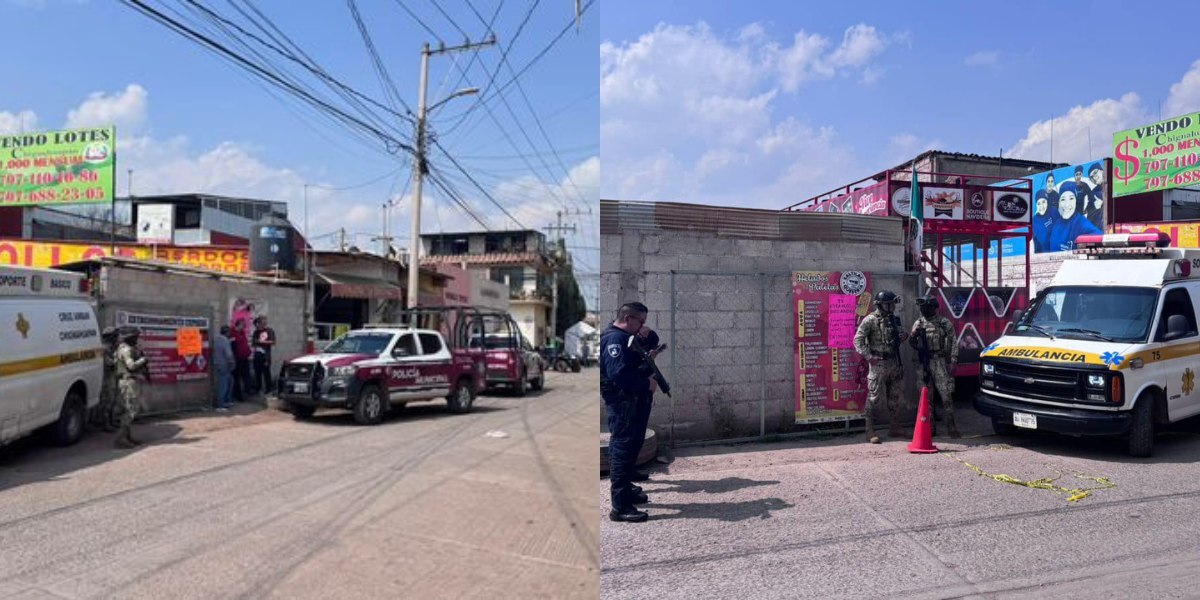 El asesinato ocurrió la tarde de este lunes 4 de noviembre / Foto:  Voces Nuevas Tv