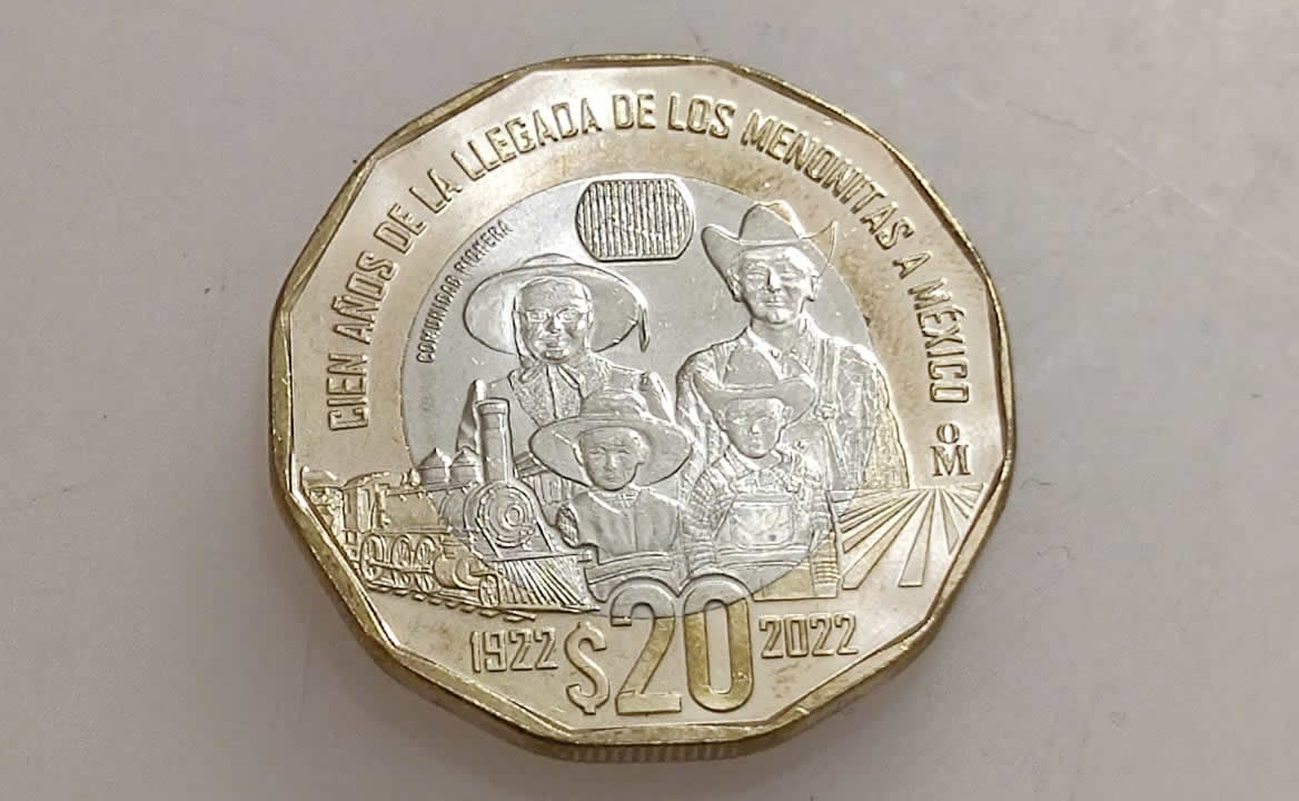 Monedas de 20 pesos 2022. ¿Cuántas hay y cuál es su valor?