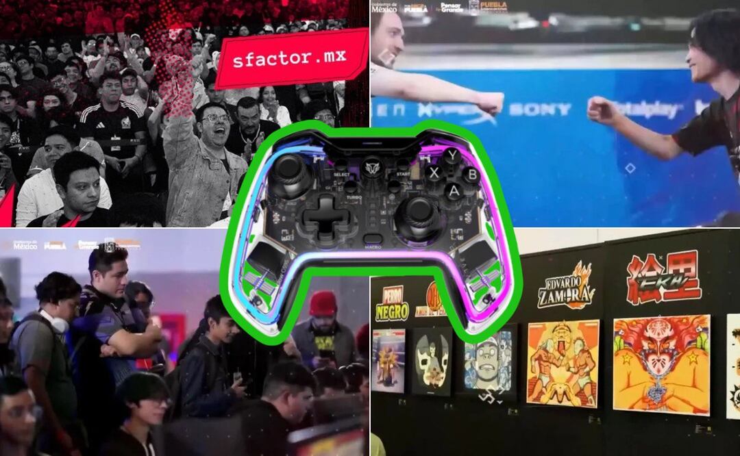 Gamers e influencer de todo el mundo se reunirán en Puebla | Foto: Gobierno del Estado/Canva