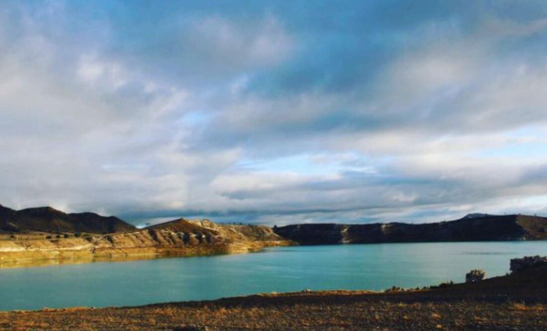 En esta zona de Puebla donde está la laguna La Preciosa se extraía oro | Foto: Instagram @2emmv8