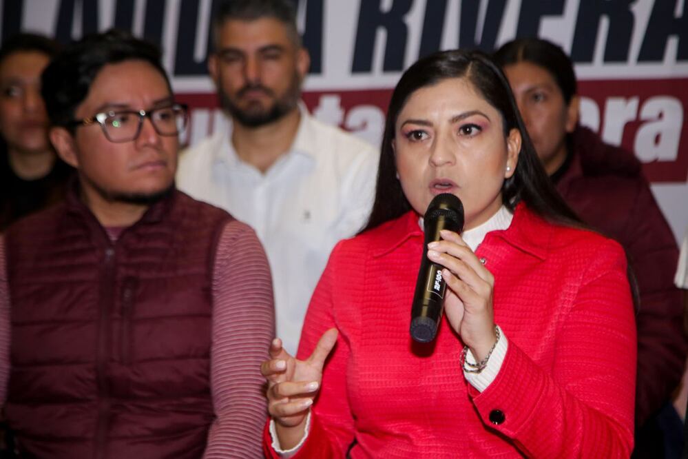 Claudia Rivera Vivanco asegura ser la aspirante mujer mejor posicionada en Morena | Es Imagen para El Universal Puebla