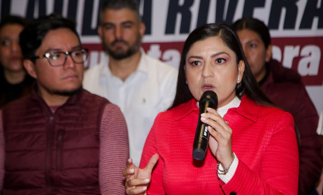 Claudia Rivera Vivanco asegura ser la aspirante mujer mejor posicionada en Morena | Es Imagen para El Universal Puebla
