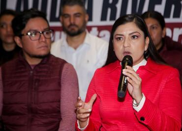 Claudia Rivera asegura estar en empate técnico con Ignacio Mier y Alejandro Armenta