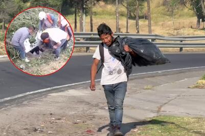 Rescatan a hombre que vivió 2 años en un registro de la CFE en Villa Frontera